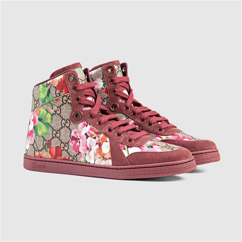 gucci gg blooms sneakers|Gucci gg sneakers women.